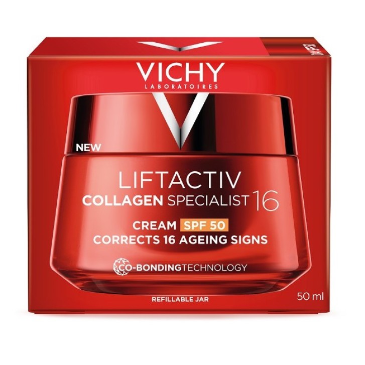 Liftactiv Collagen Specialist Crema Viso Antirughe SPF 50 - Vichy