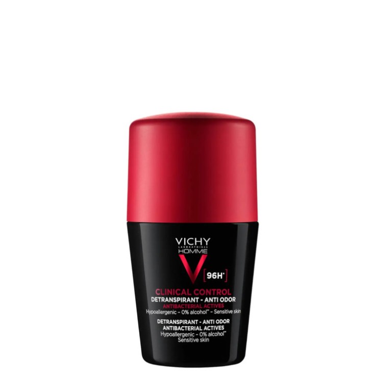 Vichy Homme Deodorante Clinical Control 96H Roll-On 50ml - Vichy