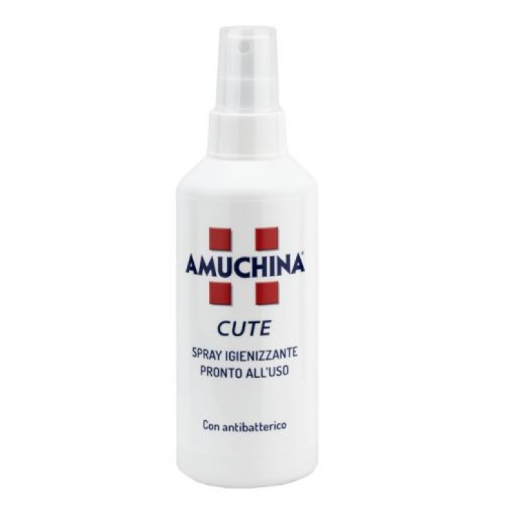 Amuchina Spray Igienizzante Antibatterico Cute 200 ml - Amuchina Amuchina Spray Igienizzante Antibatterico Cute 200 ml - Amuchina