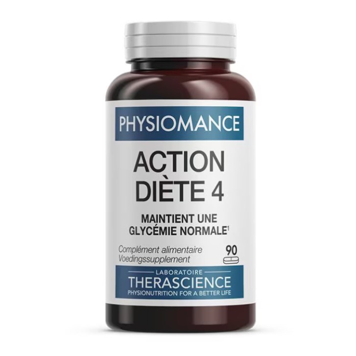 Action Diet 4 Integratore per Controllo Peso 90 Compresse - Physiomance