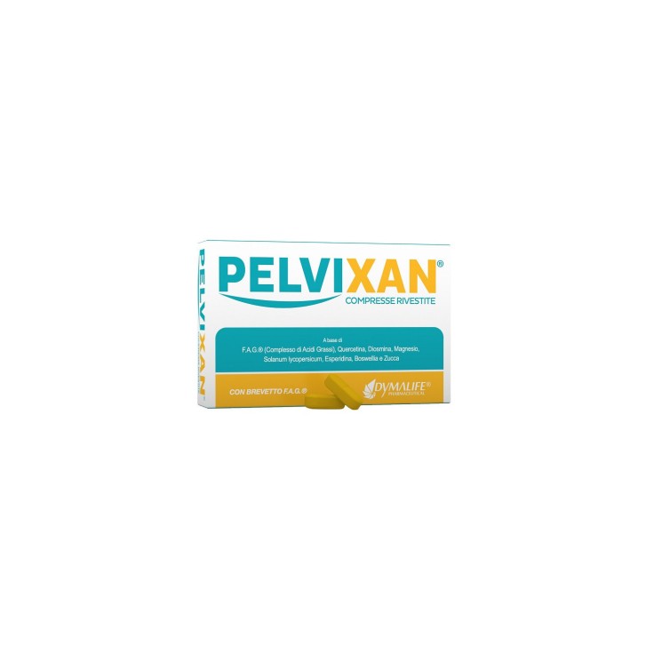 Pelvixan Integratore Benessere Prostata e Vie Urinarie 30 Compresse Rivestite - Dymalife Pharmaceutical
