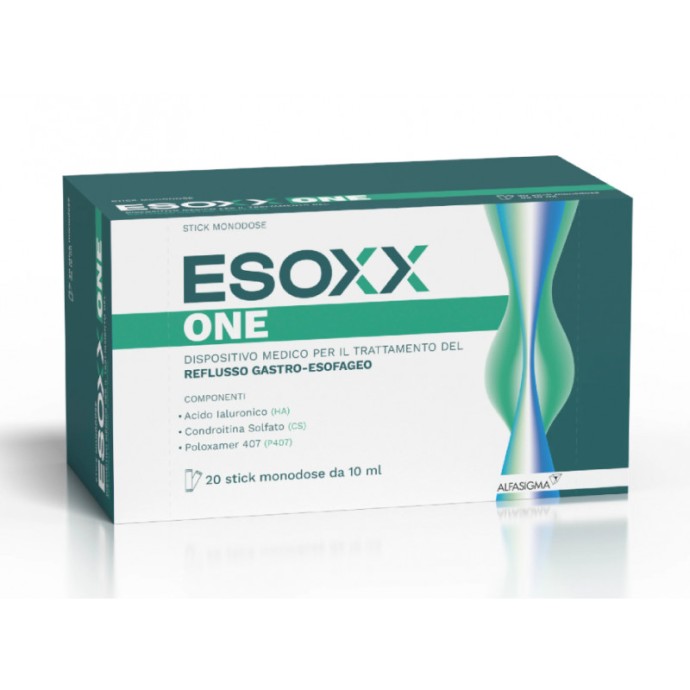 Esoxx One Dispositivo Medico per Reflusso 20 Stick Monodose 10ml - Esoxx