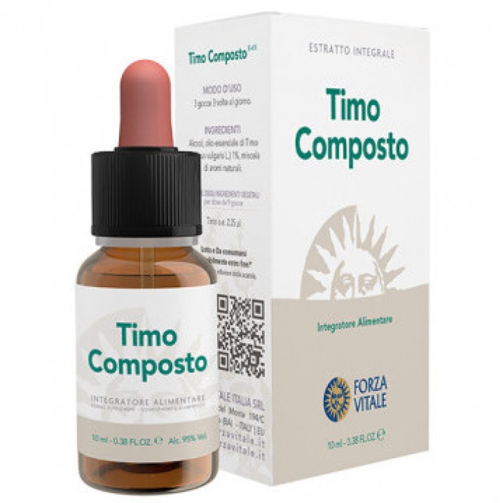 Ecosol Timo Composto Gocce 10 ml - Forza Vitale Italia Srl