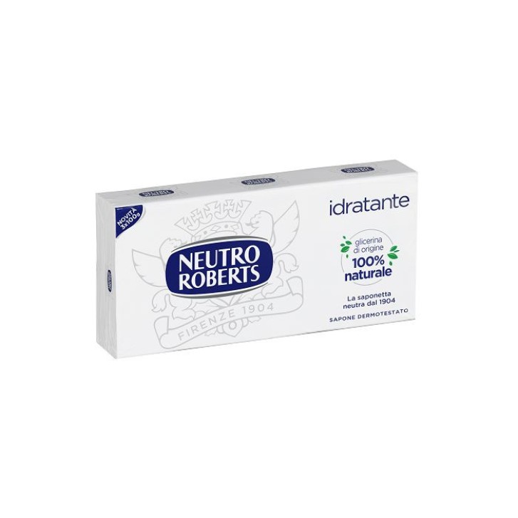 Neutro Roberts Sapone Solido Idratante 3 Saponette da 100 g - Neutro Roberts