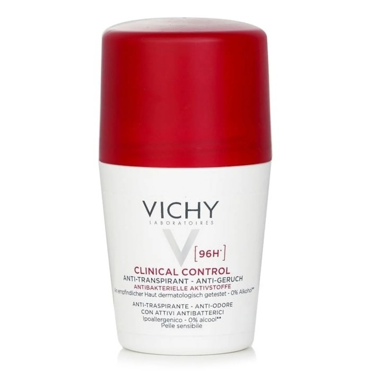 Deodorante Clinical Control 96H Roll-On 50ml - Vichy