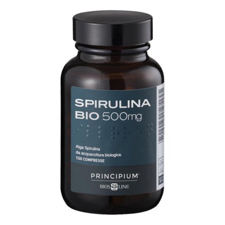 Spirulina Bio Principium Integratore Stanchezza 150 Compresse - Principium