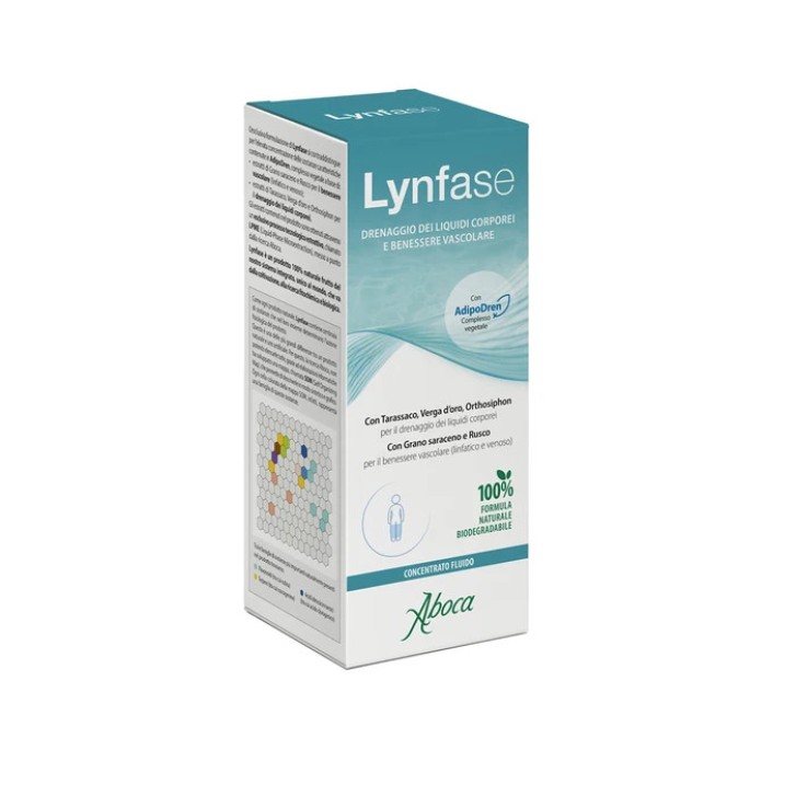 Aboca Lynfase Concentrato Fluido Integratore Drenante 180g - Aboca