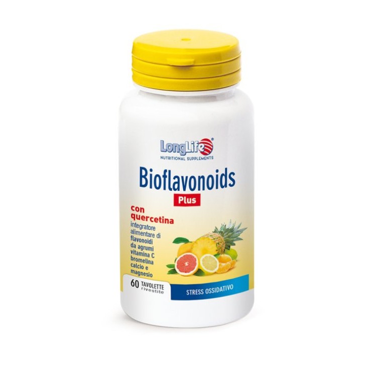 Bioflavonoids Plus Integratore Supporto Microcircolo 60 Tavolette - LongLife