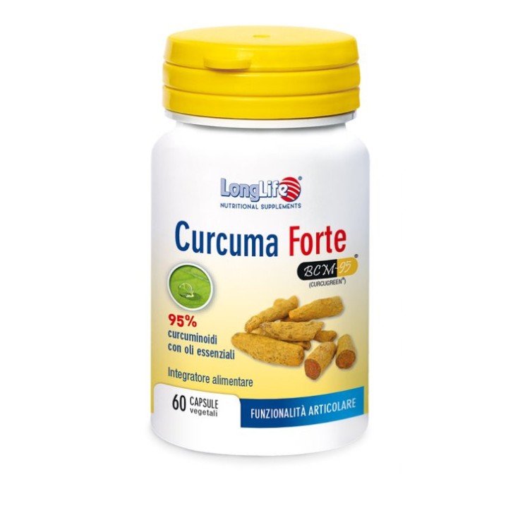 Curcuma Forte Longlife Integratore Antiossidante 60 Capsule Vegetali - Longlife
