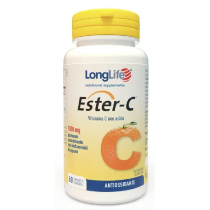 Ester C 1000mg Longlife Integratore di Vitamina C - 60 Tavolette Longlife