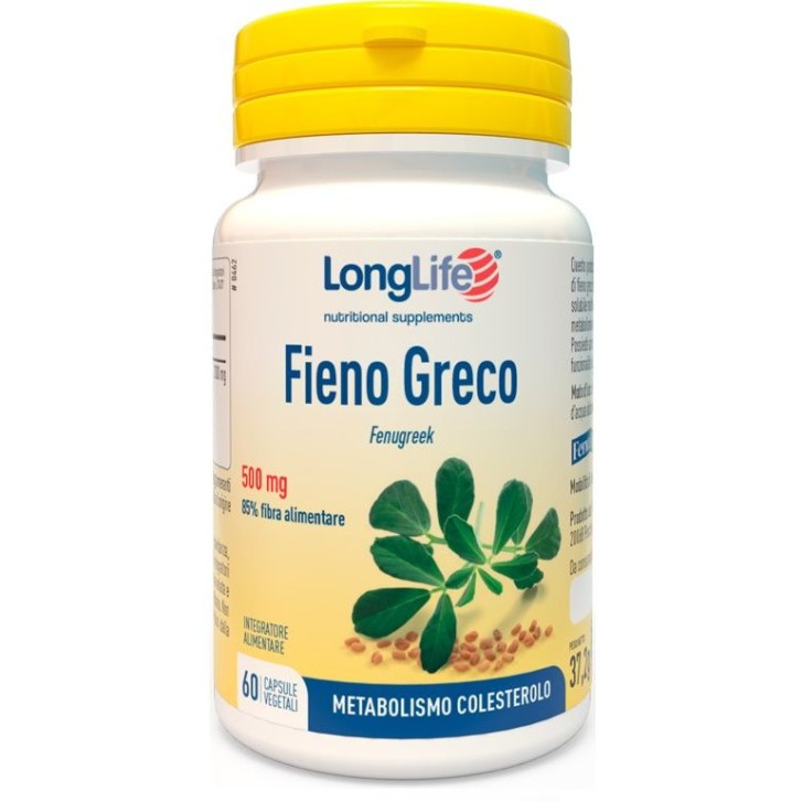 Fieno Greco 60 Capsule Integratore Alimentare - Longlife