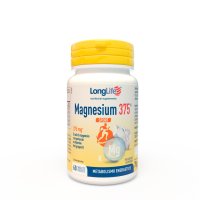 Magnesio 375 Relax Longlife Integratore per Stanchezza e Sonno 60 Tavolette - LONGLIFE