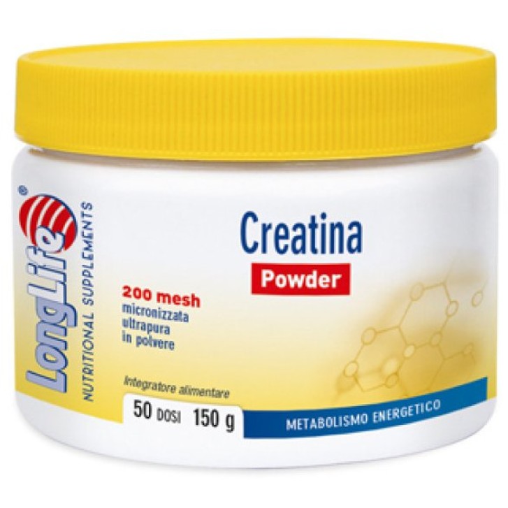 Creatina Monoidrato in Polvere Longlife 150g - LONGLIFE