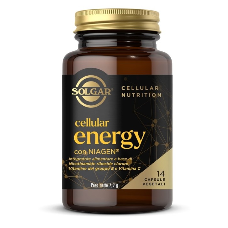 Solgar Cellular Energy Integratore per Energia Cellulare 14 Capsule