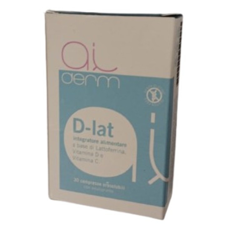 D-LAT Integratore Orosolubile Aiderm 30 Compresse - Aiderm