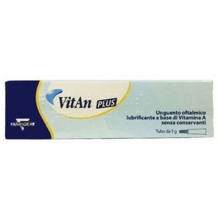 Vitan Plus Unguento Oftalmico Lubrificante 5g - Polifarma