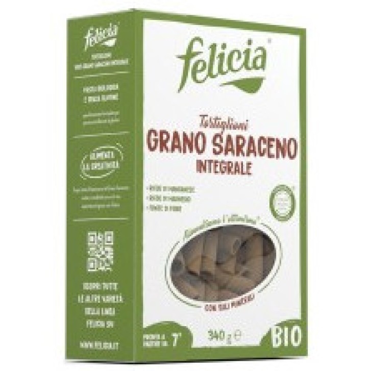 Felicia Bio Tortiglioni Grano Saraceno Integrale Bio 340g - Felicia Bio