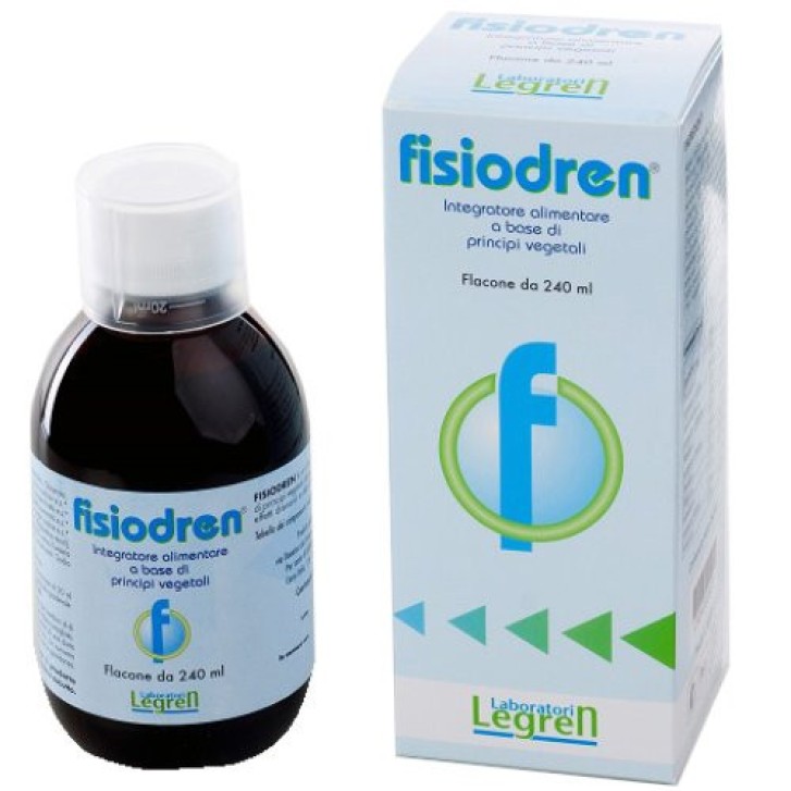 Fisiodren Integratore Alimentare Drenante e Depurativo 240ml - Laboratori Legren Fisiodren Integratore Alimentare Drenante e Depurativo 240ml - Laboratori Legren