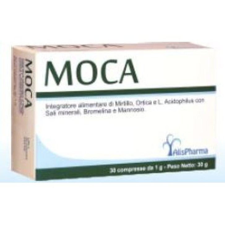 Moca Integratore Alimentare per Flora Intestinale 30 Compresse - Omniaequipe