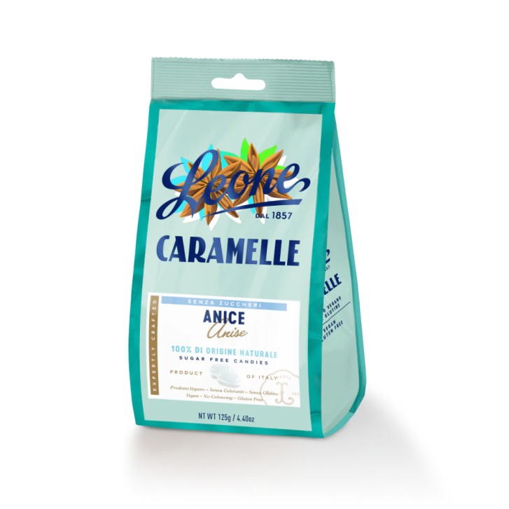Caramelle Senza Zuccheri Anice 125g Leone Caramelle Senza Zuccheri Anice 125g Leone