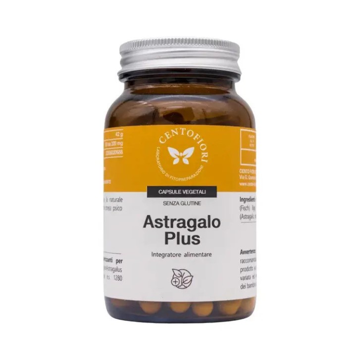 Astragalo Plus Integratore per Difese Immunitarie 100 Capsule - Cento Fiori