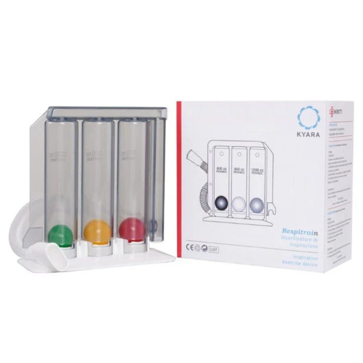 Respitrain Dispositivo per Ginnastica Respiratoria - Moretti Respitrain Dispositivo per Ginnastica Respiratoria - Moretti