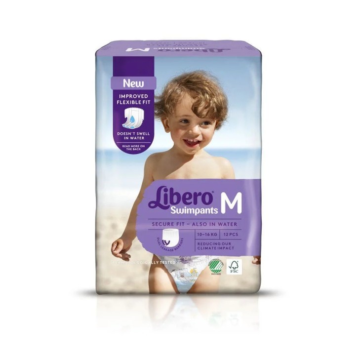 Libero Swim Pants Pannolini Mare Piscina Taglia M 12 Pezzi - Libero