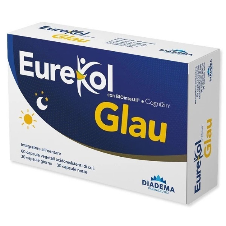 Eurekol Glau Integratore Alimentare per Glaucoma 60 Capsule - Diadema Farmaceutici