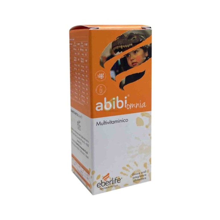 Omnia Gocce Integratore Multivitaminico per Bambini 7,5ml - Eberlife Farmaceutici