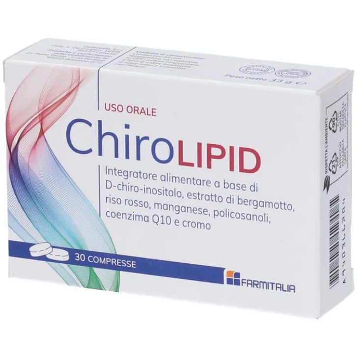 Chirolipid Integratore per Controllo Colesterolo 30 Compresse - Farmitalia