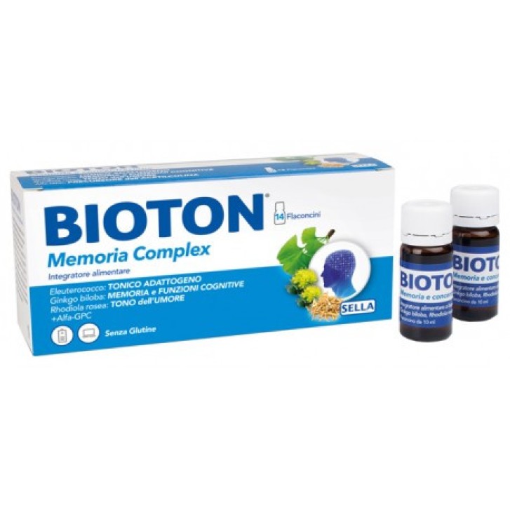 Bioton Memoria Complex Integratore Funzioni Cognitive 14 Flaconcini - Bioton Bioton Memoria Complex Integratore Funzioni Cognitive 14 Flaconcini - Bioton