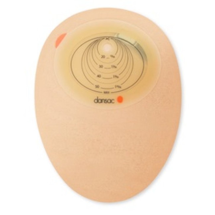 Dansac NovaLife 1 Maxi Chiusa Opaca 90mm Sacca Monopezzo per Colostomia - Hollister