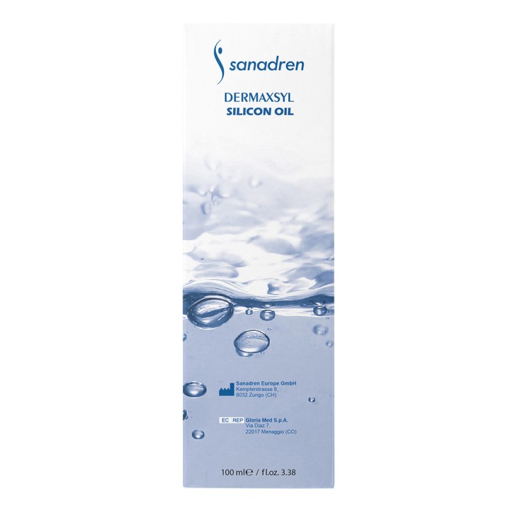 Dermaxsyl Silicon Oil Smagliature 100 ml - Sanadren Europe GmbH