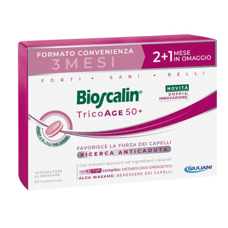 Bioscalin Tricoage NF Integratore Anticaduta Capelli 90 Compresse - Bioscalin