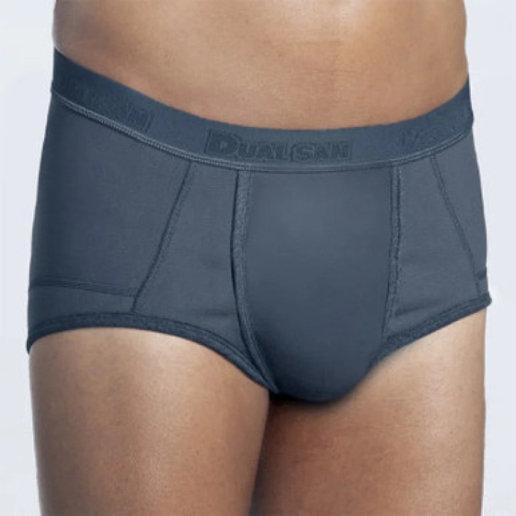 Slip Contenitivo Uomo Grigio Taglia 4 - Dualsan