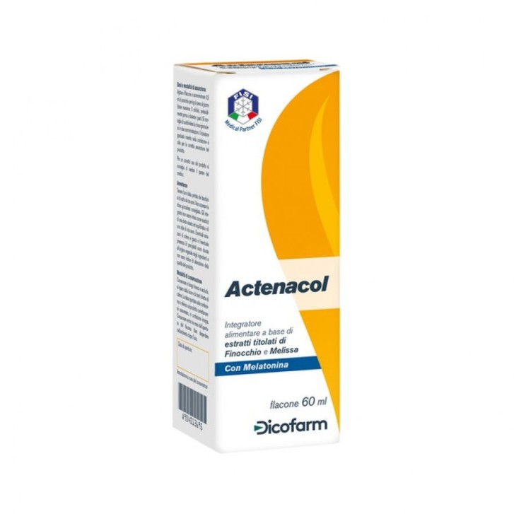 Actenacol Integratore Digestivo Favorisce Sonno 60ml - Actenacol Actenacol Integratore Digestivo Favorisce Sonno 60ml - Actenacol