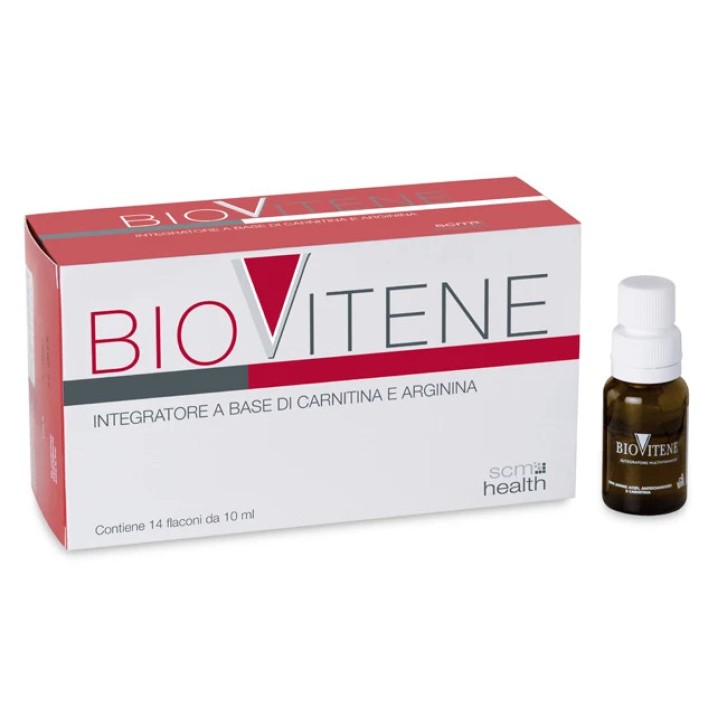Biovitene Integratore Arginina e Carnitina 14 Flaconcini da 10ml - SCM Health