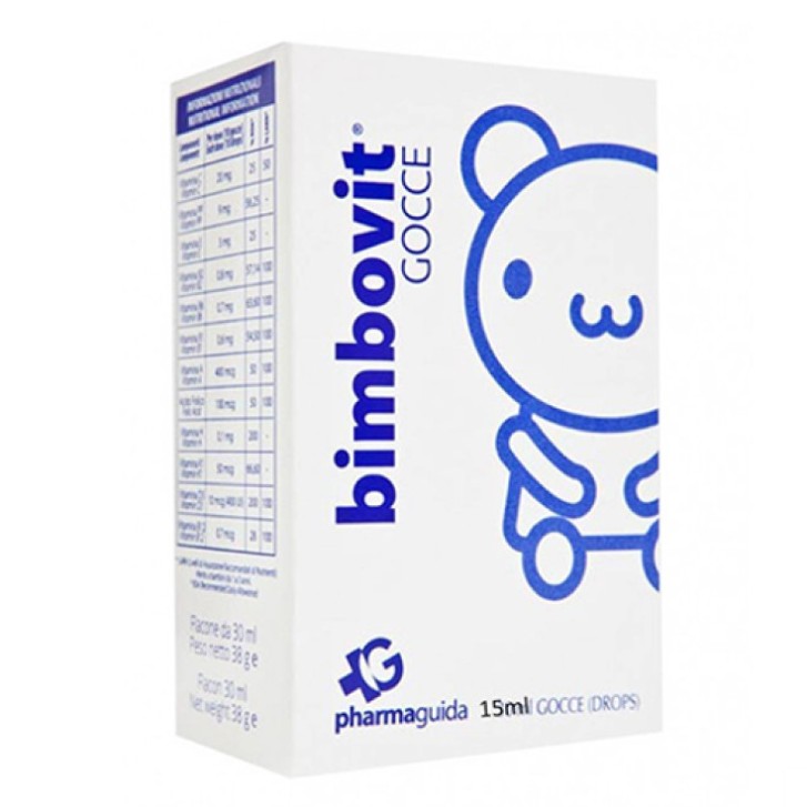 Bimbovit Gocce Integratore Polivitaminico per Bambini 15ml - Bimbovit