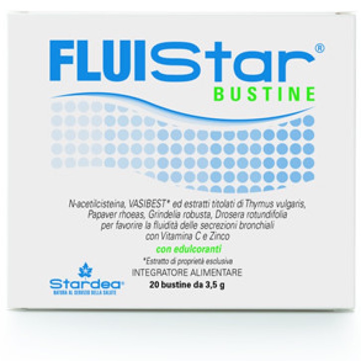 FluiStar Integratore per Fluidità Bronchiale 20 Bustine - StarDea