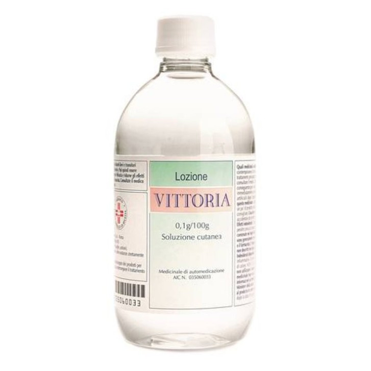 Lozione Vittoria Soluzione Cutanea Disinfettante 500ml - Polifarma