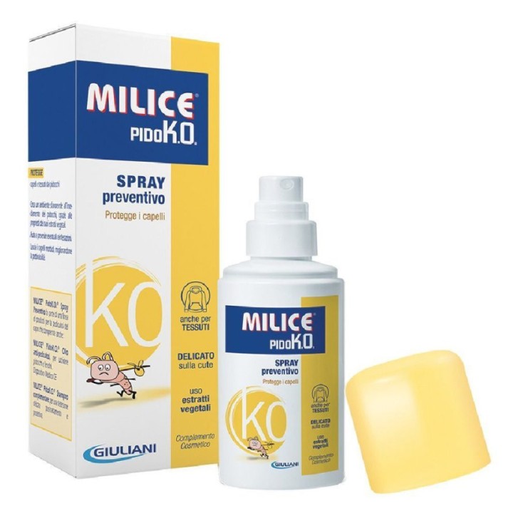 Milice Pido K.O. Spray Preventivo Antipidocchi 100 ml - Milice