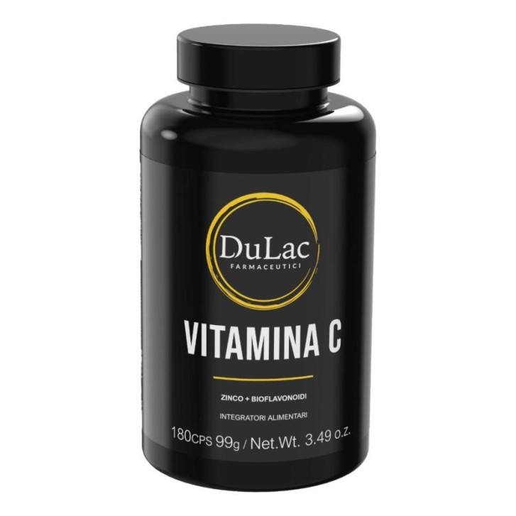 Vitamina C 1000 Integratore Supporto Immunitario 180 Capsule - Dulac