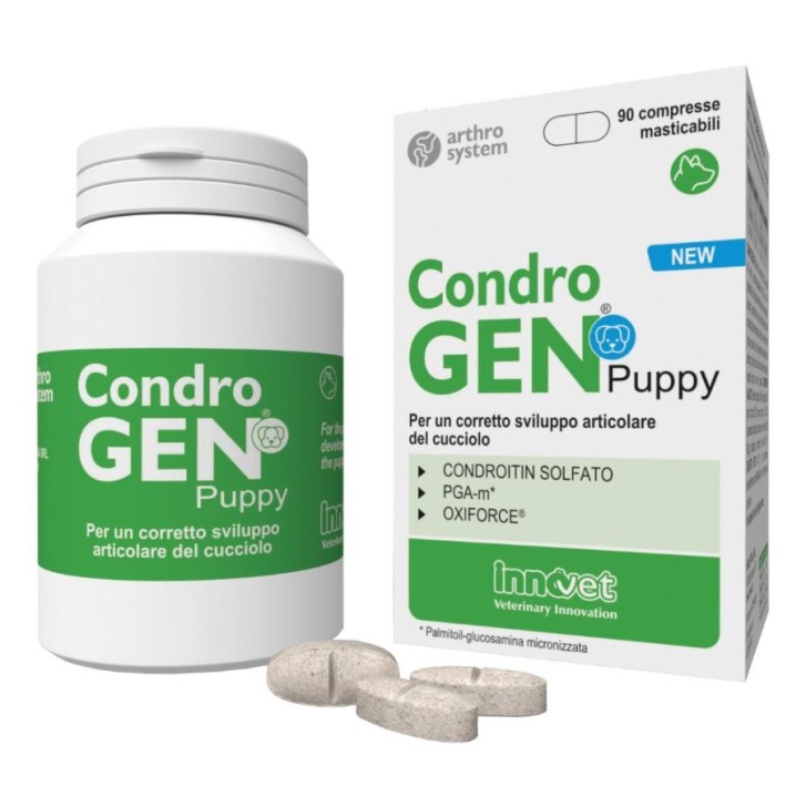 Condrogen Puppy Compresse per Sviluppo Articolare 90 Compresse - Condrogen