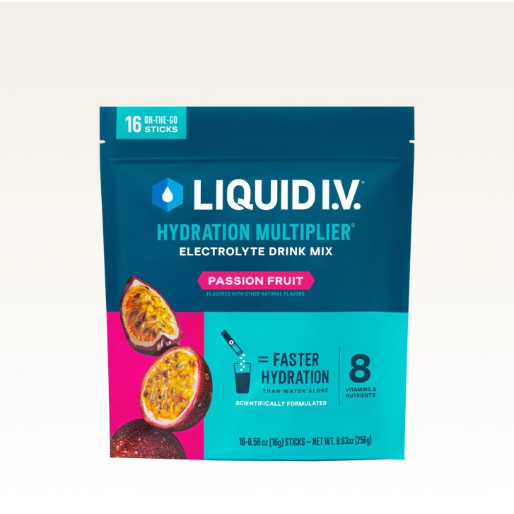 Liquid I.V. Hydration Multiplier Integratore Idratante Gusto Frutto della Passione 3 Stick - Equilibra