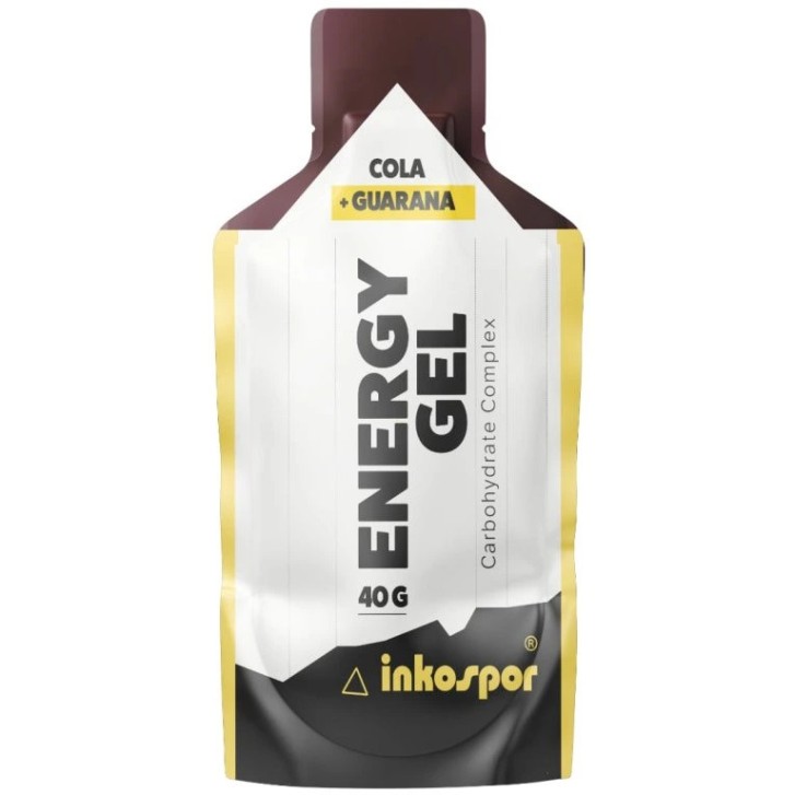 Energy Gel Cola 40g con Vitamina B1 e Guarana - Inkospor