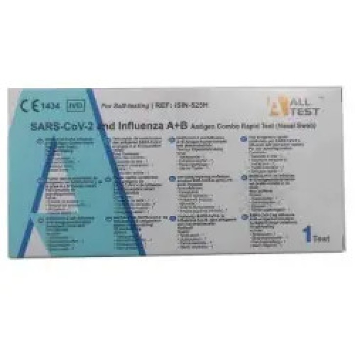 Test Antigenico Rapido per SARS-CoV-2 e Influenza A+B - DC Communication