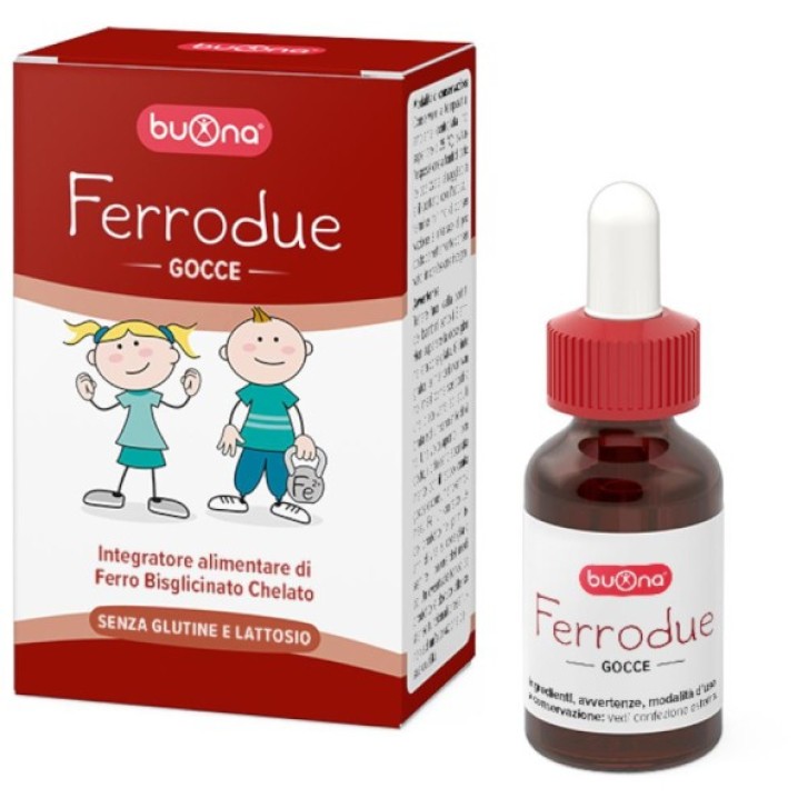 Ferrodue Gocce Integratore Ferro 15ml - Buona