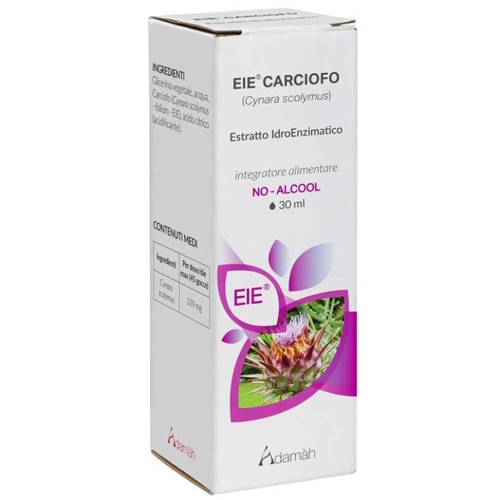 EIE Carciofo Integratore Alimentare per Digestione 30ml - Adamah EIE Carciofo Integratore Alimentare per Digestione 30ml - Adamah