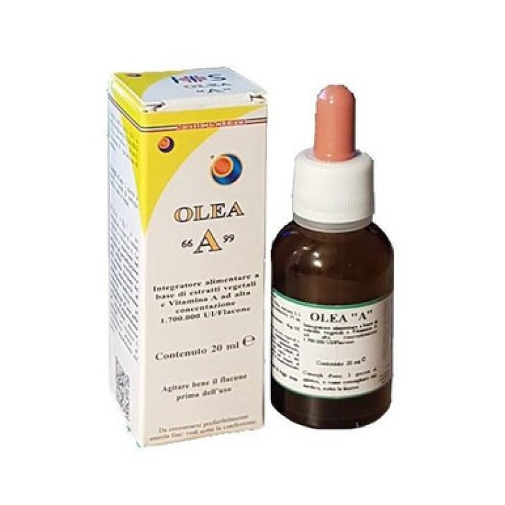 Olea A Gocce Integratore Alimentare Vitamina A 20ml - Herboplanet