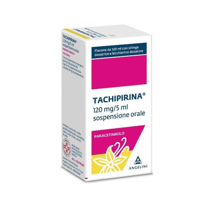 Tachipirina Sospensione Orale Vaniglia Caramello 120 ml - Tachipirina